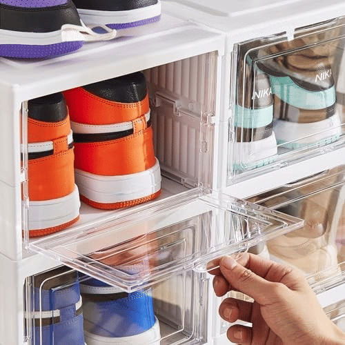 خزانة أحذية قابلة للطي (6 طوابق)